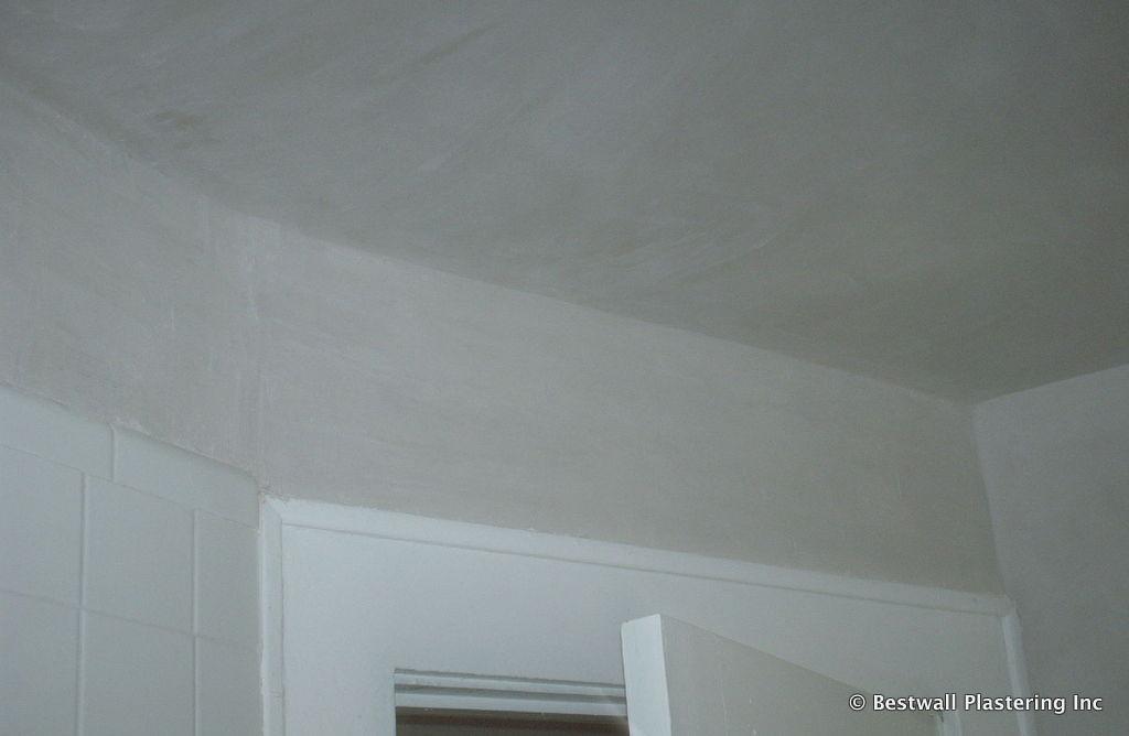 Mamaroneck, NY bathroom plastering